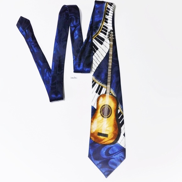 Vintage Other - Vintage STEVEN HARRIS Hand Made Music Theme Tie
